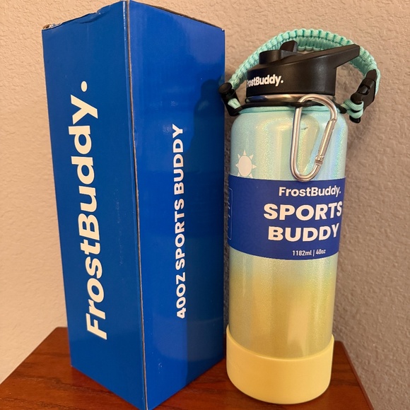 Frostbuddy Other - RARE❣️❣️~FrostBuddy Sports Buddy 40oz SS Insulated Tumbler~NEW IN BOX❣️❣️